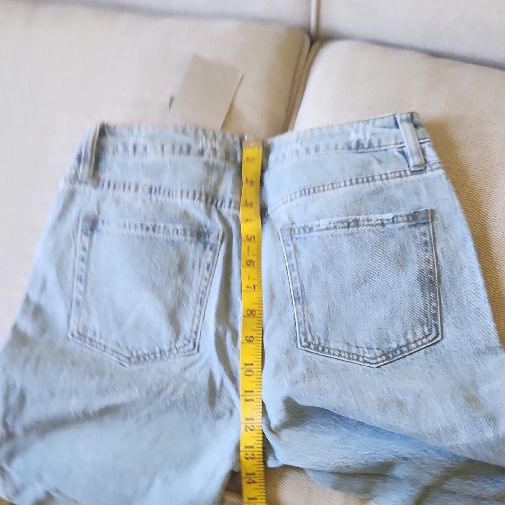 NWT Oliver Logan Light Blue Denim Jeans Size 4/27 - Picture 12 of 13